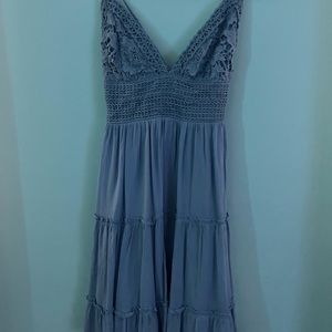 Illa Illa blue flowy dress